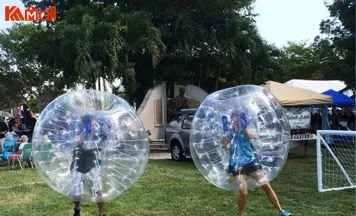 an attractive zorb ball for humans